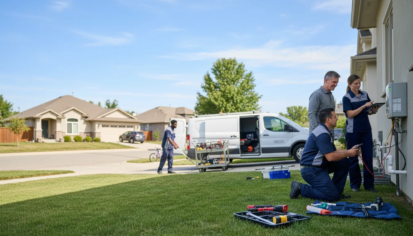 Professional Outdoor Tankless Water Heater Installation in Hilbert, WI